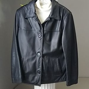 Vintage heavy leather jacket